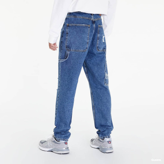 Karl Kani Ανδρικό παντελόνι Retro Tapered Workwear Heavy Distressed Denim